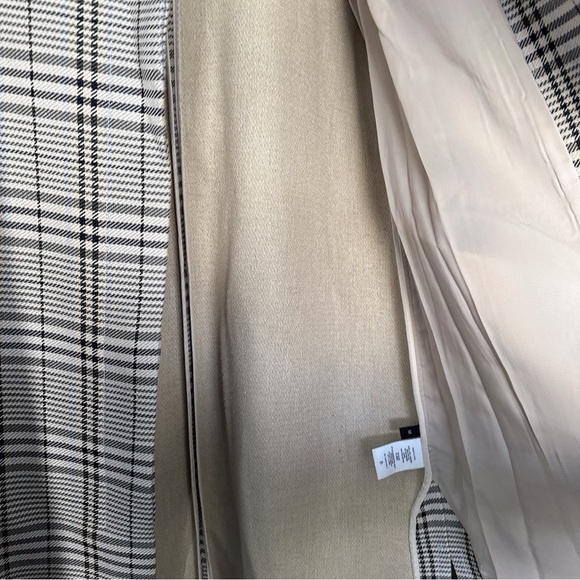 GUC Theory Plaid Long Coat Size M - Picture 7 of 12